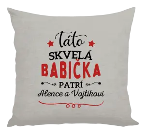 Vankúš Táto skvelá babička patrí