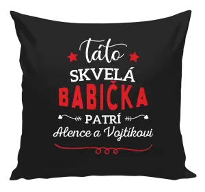 Vankúš Táto skvelá babička patrí