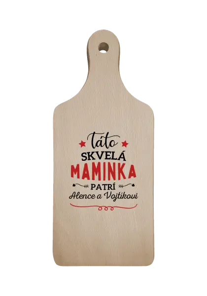 Doštička Táto skvelá maminka pratrí