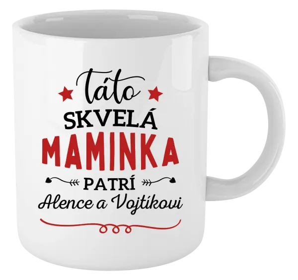 Hrnček Táto skvelá maminka pratrí