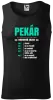 Pánske tielko Hodinová sazba - pekár