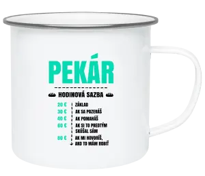Plecháčik Hodinová sazba - pekár