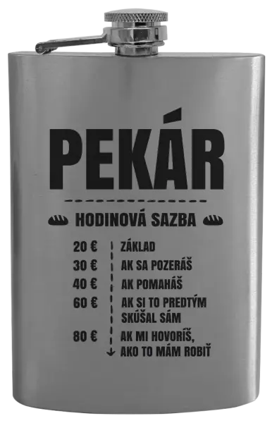 Ploskačka Hodinová sazba - pekár