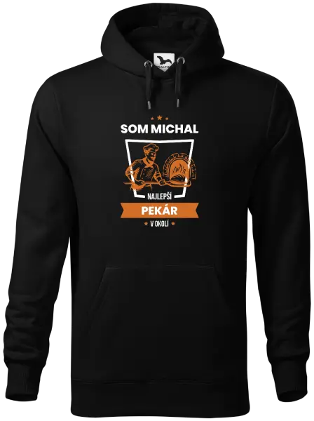 Pánska mikina Nejlepší v okolí - pekár
