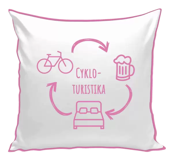 Polštář Cykloturistika