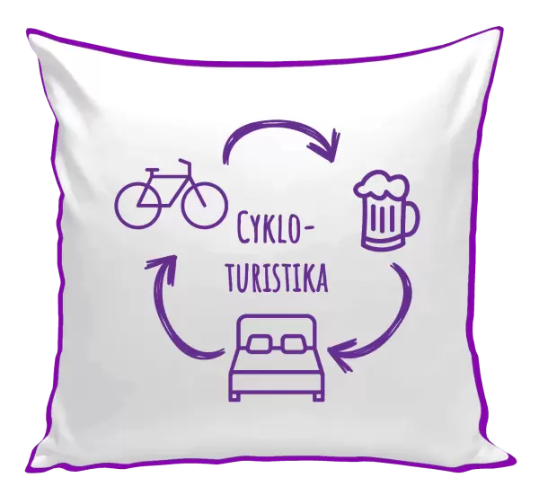 Polštář Cykloturistika
