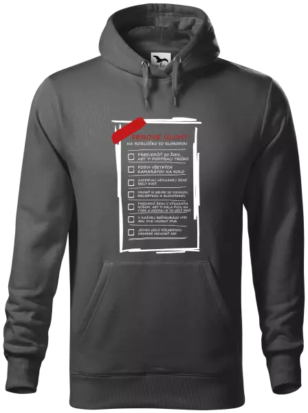 Pánska mikina Úlohy na rozlúčku