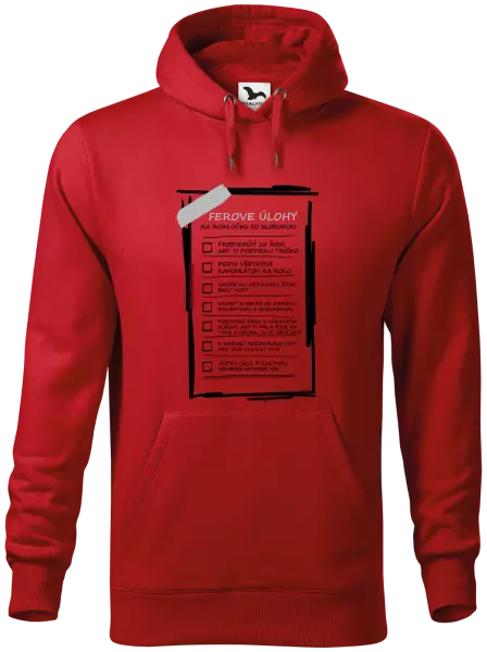 Pánska mikina Úlohy na rozlúčku