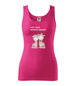 Dámske tielko Naša láska nepozná hranice