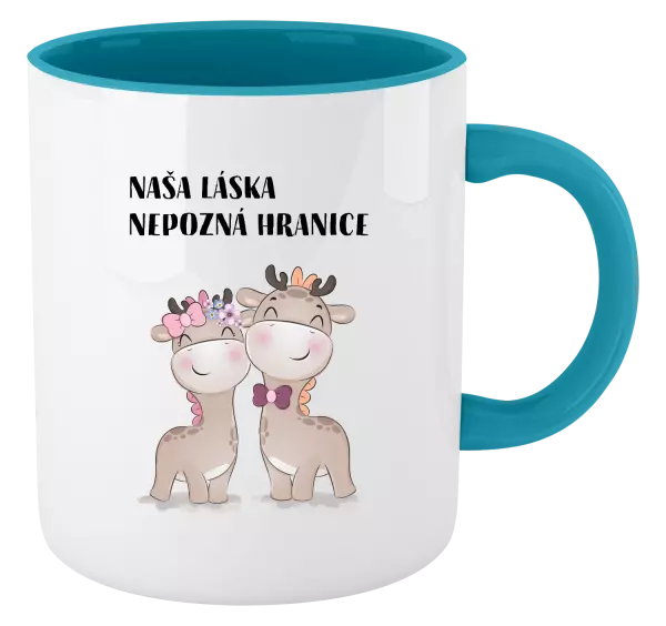 Hrnček  Naša láska nepozná hranice