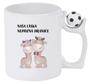 Hrnček Naša láska nepozná hranice