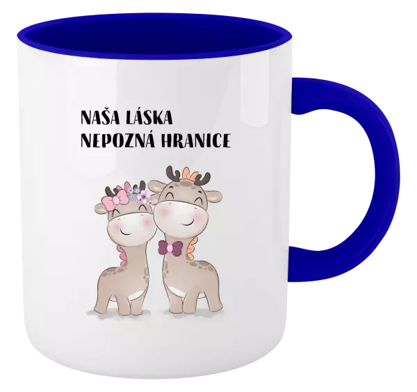 Hrnček  Naša láska nepozná hranice
