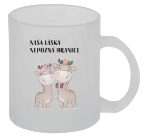 Hrnček Naša láska nepozná hranice