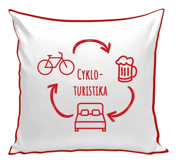 Polštář Cykloturistika