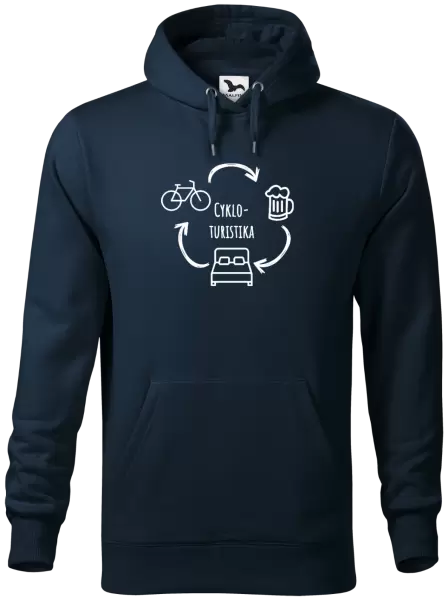Pánská mikina Cykloturistika