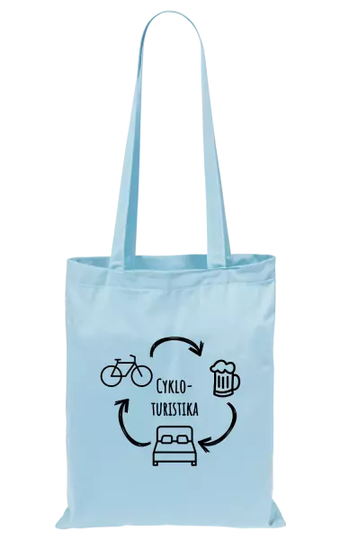 Látková taška Cykloturistika