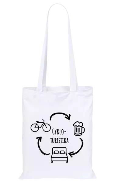 Látková taška Cykloturistika