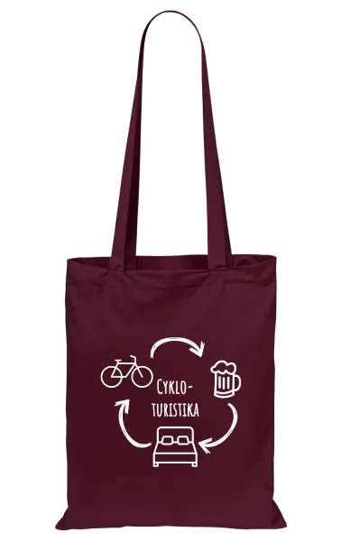 Látková taška Cykloturistika