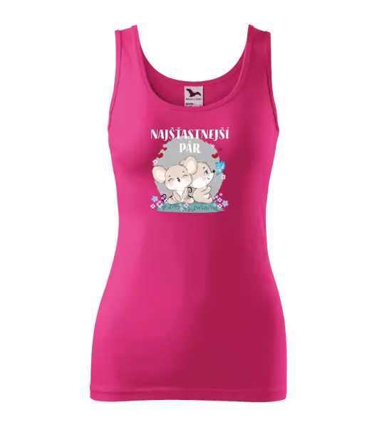 Dámske tielko Najšťastnější pár