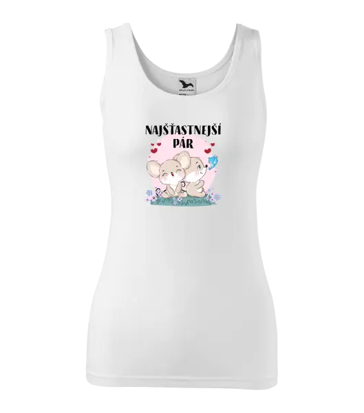 Dámske tielko Najšťastnější pár
