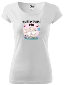 Dámske tričko Najšťastnější pár