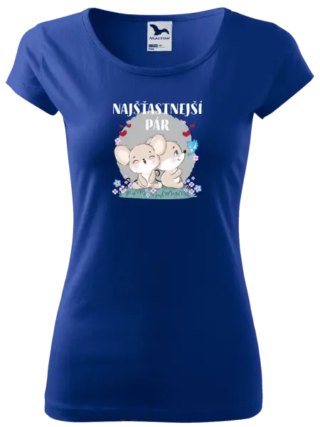 Dámske tričko Najšťastnější pár