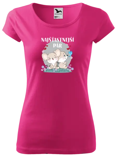 Dámske tričko Najšťastnější pár