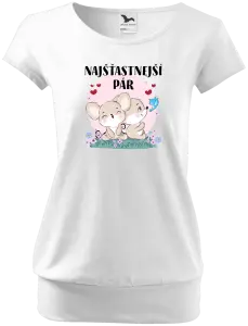 Dámske tričko Najšťastnější pár