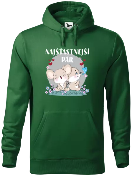 Pánska mikina Najšťastnější pár