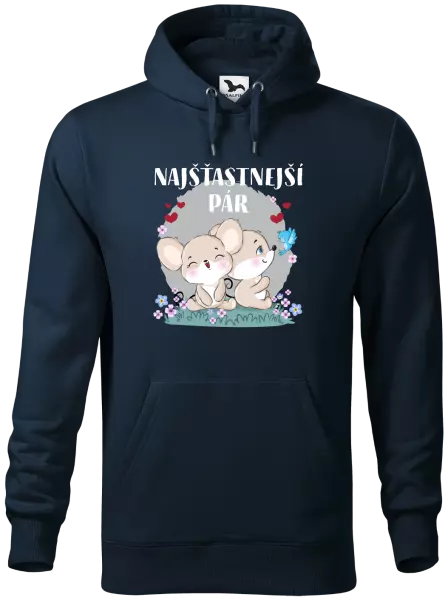 Pánska mikina Najšťastnější pár