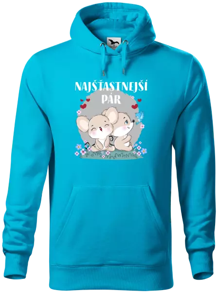 Pánska mikina Najšťastnější pár