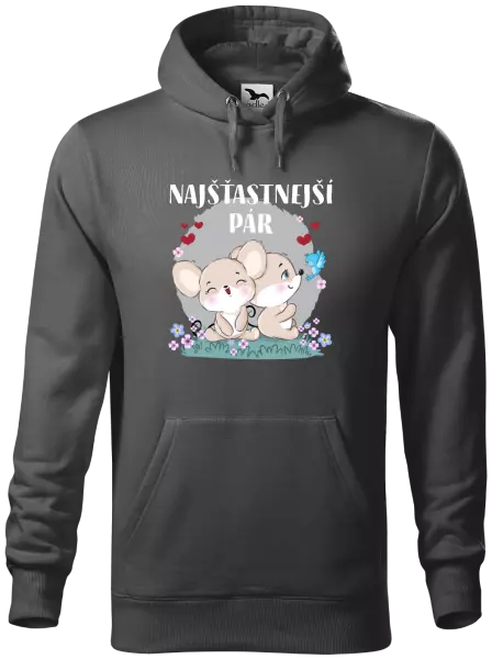 Pánska mikina Najšťastnější pár