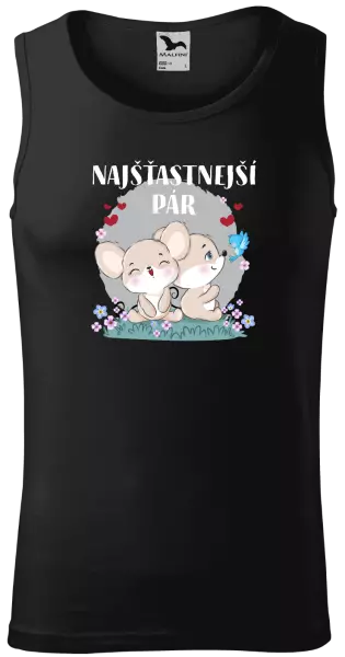 Pánske tielko Najšťastnější pár