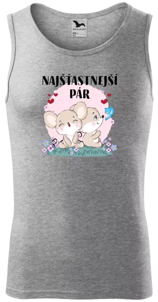 Pánske tielko Najšťastnější pár