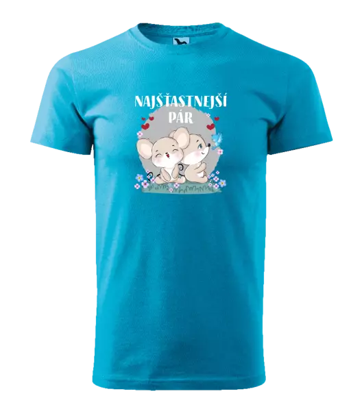 Pánske tričko Najšťastnější pár