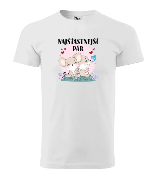Pánske tričko Najšťastnější pár