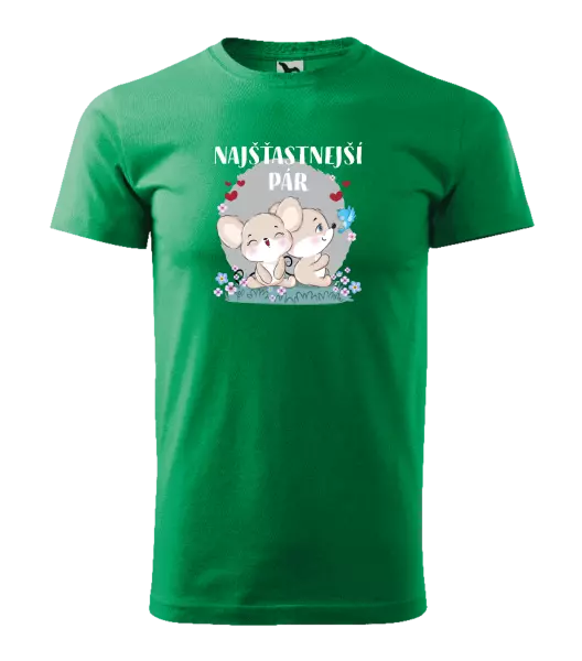 Pánske tričko Najšťastnější pár
