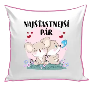 Vankúš Najšťastnější pár