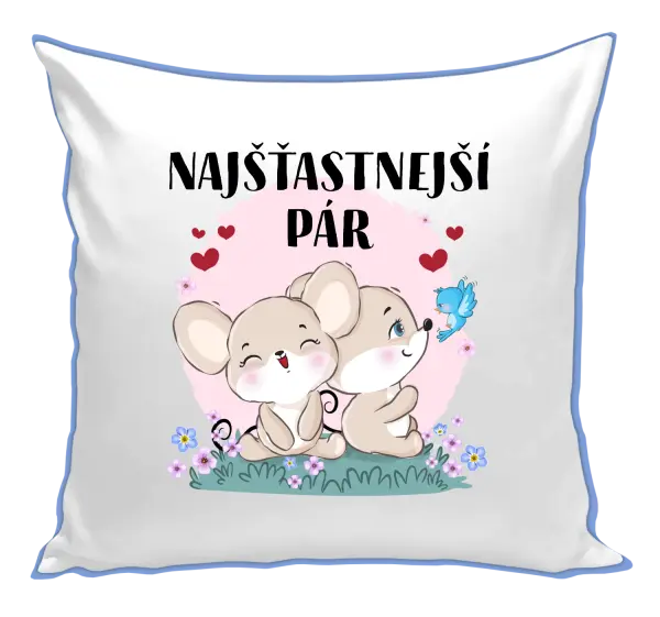 Vankúš Najšťastnější pár