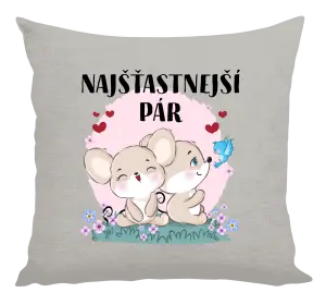 Vankúš Najšťastnější pár