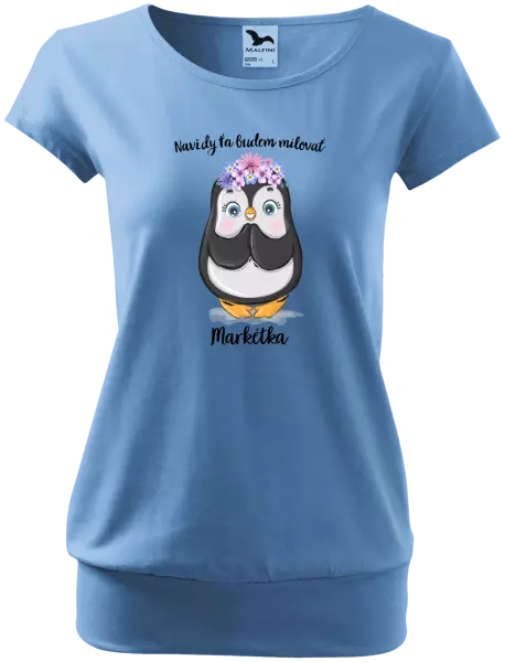 Dámske tričko Navždy ťa budem milovať