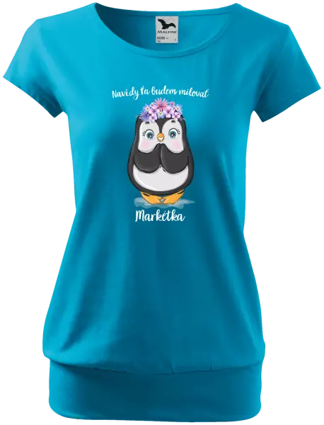 Dámske tričko Navždy ťa budem milovať