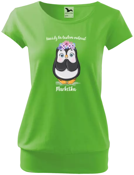 Dámske tričko Navždy ťa budem milovať