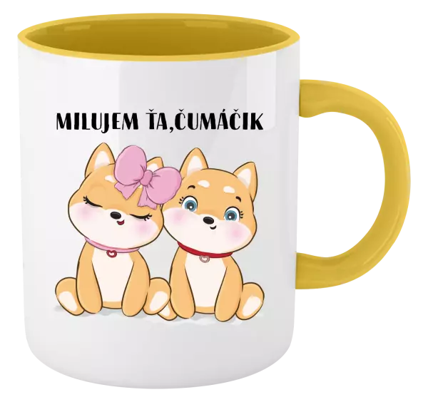 Hrnček  Milujem ťa, čumáčik