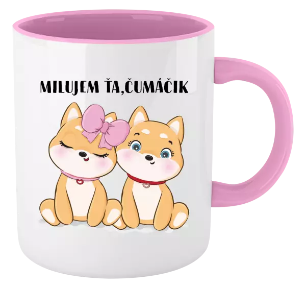 Hrnček  Milujem ťa, čumáčik