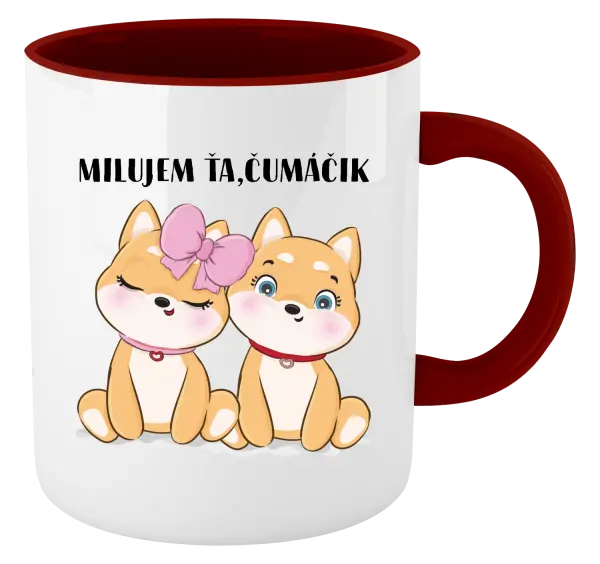 Hrnček  Milujem ťa, čumáčik