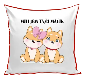Vankúš Milujem ťa, čumáčik