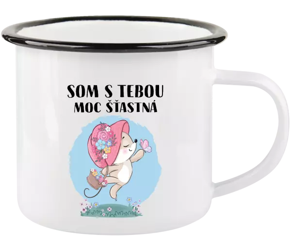 Plecháčik Som s tebou moc šťastná