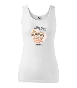 Dámske tielko Iba s tebou som kompletný