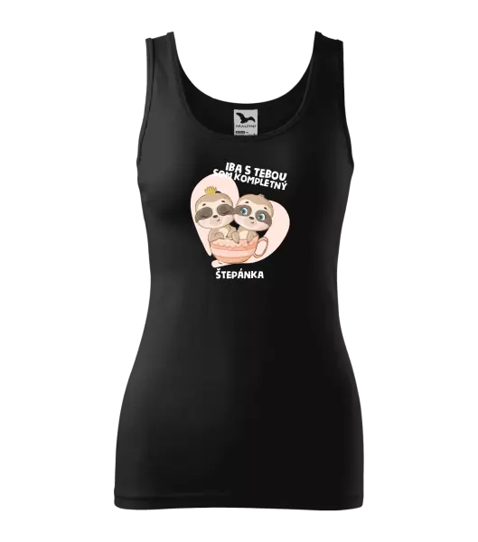 Dámske tielko Iba s tebou som kompletný